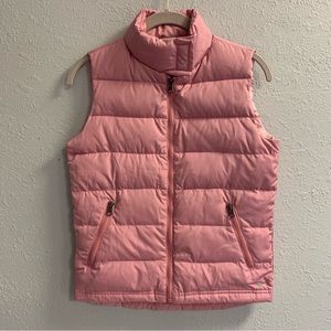 American Eagle Outfitters pink puffer vest size extra small